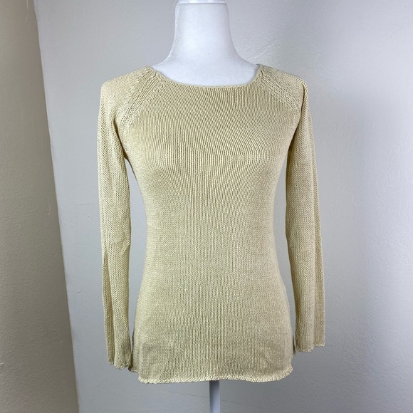 Vero Moda Cream Chunky Knit Long Sleeve Sweater women’s size XS - Picture 1 of 10
